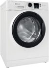 Bauknecht BPW 914 A Waschmaschine Frontlader/ 9kg/ kraftvolle Fleckentfernung/Kurz 45 / Clean Plus/Kurz 30 / Anti-Allergie Plus/Mengenautomatik/Option Extra Touch/Dynamic Inverter Motor, Weiß