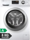 Haier SERIE 636 HW80-BP14636N I Frontlader Waschmaschine 8kg I Washing Machine mit A-Effizienz, 1.400 U/Min. & sparsamem Inverter-Motor I Inkl. Vollwasserschutz, Dampffunktion & Mengenautomatik