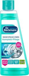 Dr. Beckmann Waschmaschinen Komplett-Pflege | Entfernt Kalk, Schmutz und 99,99% Bakterien | 1x 250 ml Flüssigkeit