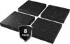Schwingungsdämpfer Waschmaschinen 90x90x15mm – 8er Set – Anti vibration Pads, Gummiunterlage Antivibrationsunterlage für Trockner, Möbel & co – Unterlage Antirutschunterlage – DEUTSCHE PRODUKTION