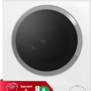 Telefunken Waschmaschine 10kg mit Dampffunktion | 1400 U/Min. | Automatische Waschmitteldosierung | Inverter Motor | AquaStop | Schontrommel | Washing Machine mit 15 Programmen | W-10-1400-A-W weiß