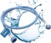 Lichtblau Zulaufschlauch I 3m I 3/4 Zoll I Waschmaschine Geschirrspüler 2978 Winkel/Gerade inkl. Dichtung I Wasserzulaufschlauch universell verwendbar Hersteller unabhängig