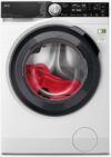 AEG LR8E80600 Waschmaschine – PowerCare: Vormisch-Technologie 8kg-in-59Min Waschen – 10 kg – Mengenautomatik – WiFi – Nachlege- & Auffrischfunktion – Wasserstopp – 1600 U/min – Leise – Frontlader